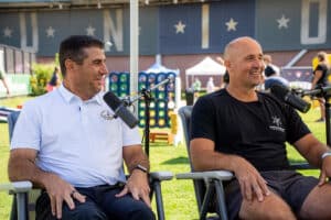 Coach Joe Alberici, Army Head Coach, and Coach Joe Amplo, Navy Head Coach, join Fran Racioppi on the Jedburgh Podcast
