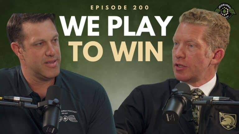#200: We Play To Win – US Army West Point Director of Athletics Tom Theodorakis