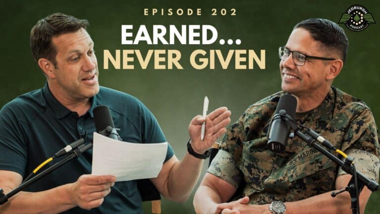 #202: Earned Never Given – 20th Sergeant Major Of The Marine Corps Carlos Ruiz