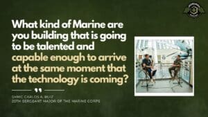 Sergeant Major of the Marine Corps Carlos A. Ruiz joins Fran Racioppi on the Jedburgh Podcast