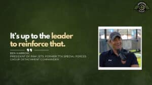 Ben Harrow, President of PAM Jets & Former 7th Special Forces Group Detachment Commander, joins Fran Racioppi on the Jedburgh Podcast