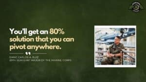 Sergeant Major of the Marine Corps Carlos A. Ruiz joins Fran Racioppi on the Jedburgh Podcast