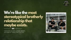 President and CEO of the Green Beret Foundation Charlie Iacono and CW3 Reitred Green Beret Nick Lavery join Fran Racioppi on the Jedburgh Podcast