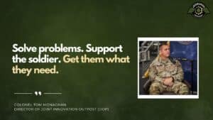 Colonel Tom Monaghan of the JIOP joins Fran Racioppi on the Jedburgh Podcast.