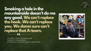 LTG. (RET.) John Mulholland and Dave Holland joins Fran Racioppi on the Jedburgh Podcast.